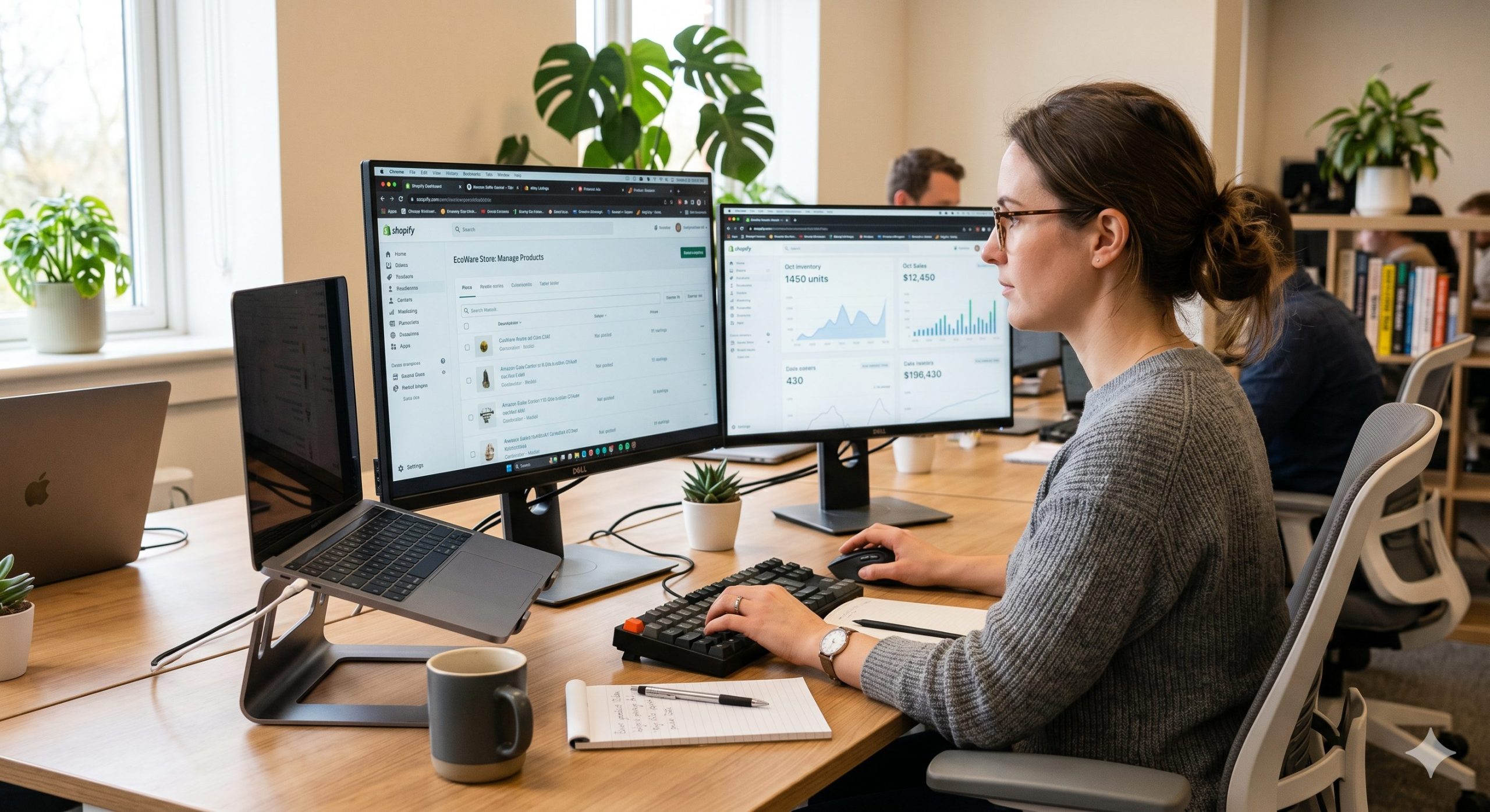 Ecommerce specialist managing product listings and store operations, supported by a Philippines-based admin team from USource